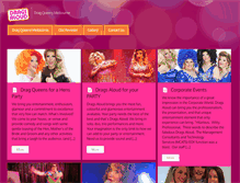 Tablet Screenshot of dragsaloud.com